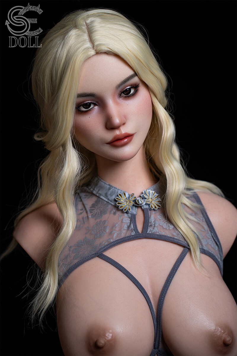 T114cm/3ft9" F-cup Natural Isla Kane.A Silicone Torso (EU Stock)